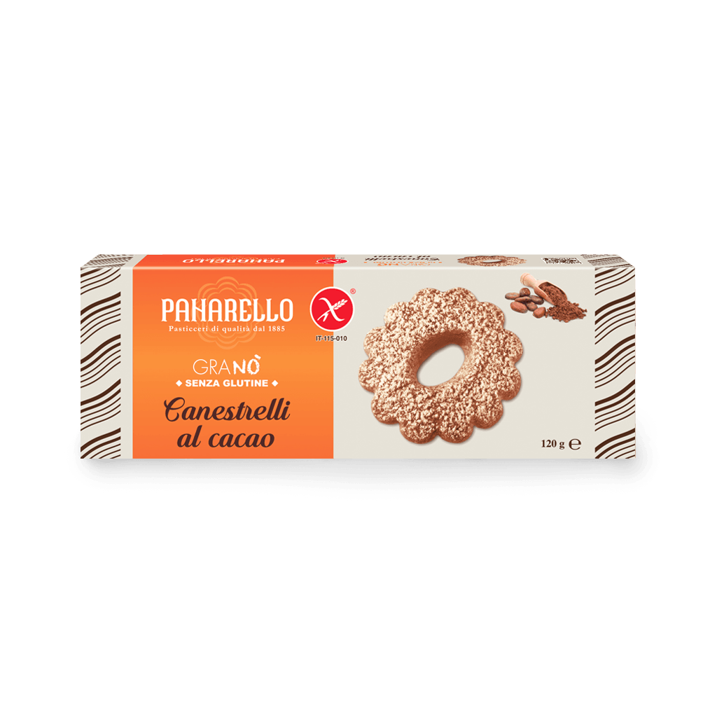 Canestrelli al cacao senza glutine