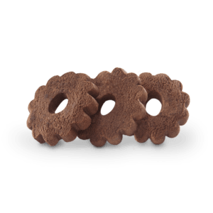 Canestrelli con gocce di cioccolato e cacao
