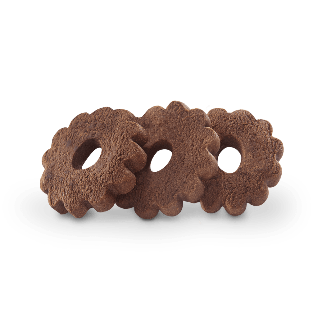 Canestrelli gocce di cioccolato e cacao