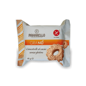 Monoporzione Canestrelli al cacao senza glutine