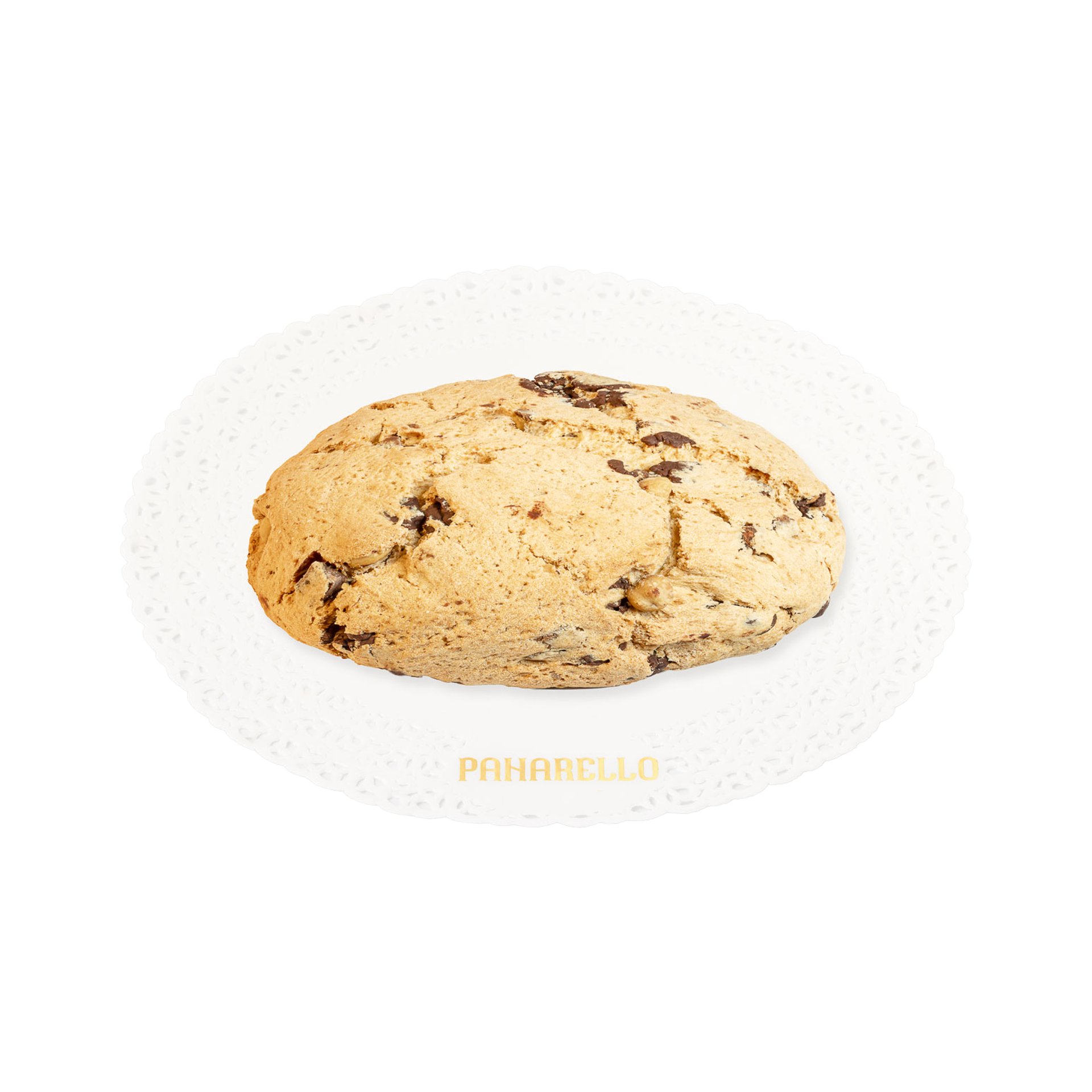 Pandolce basso ai due cioccolati e nocciole