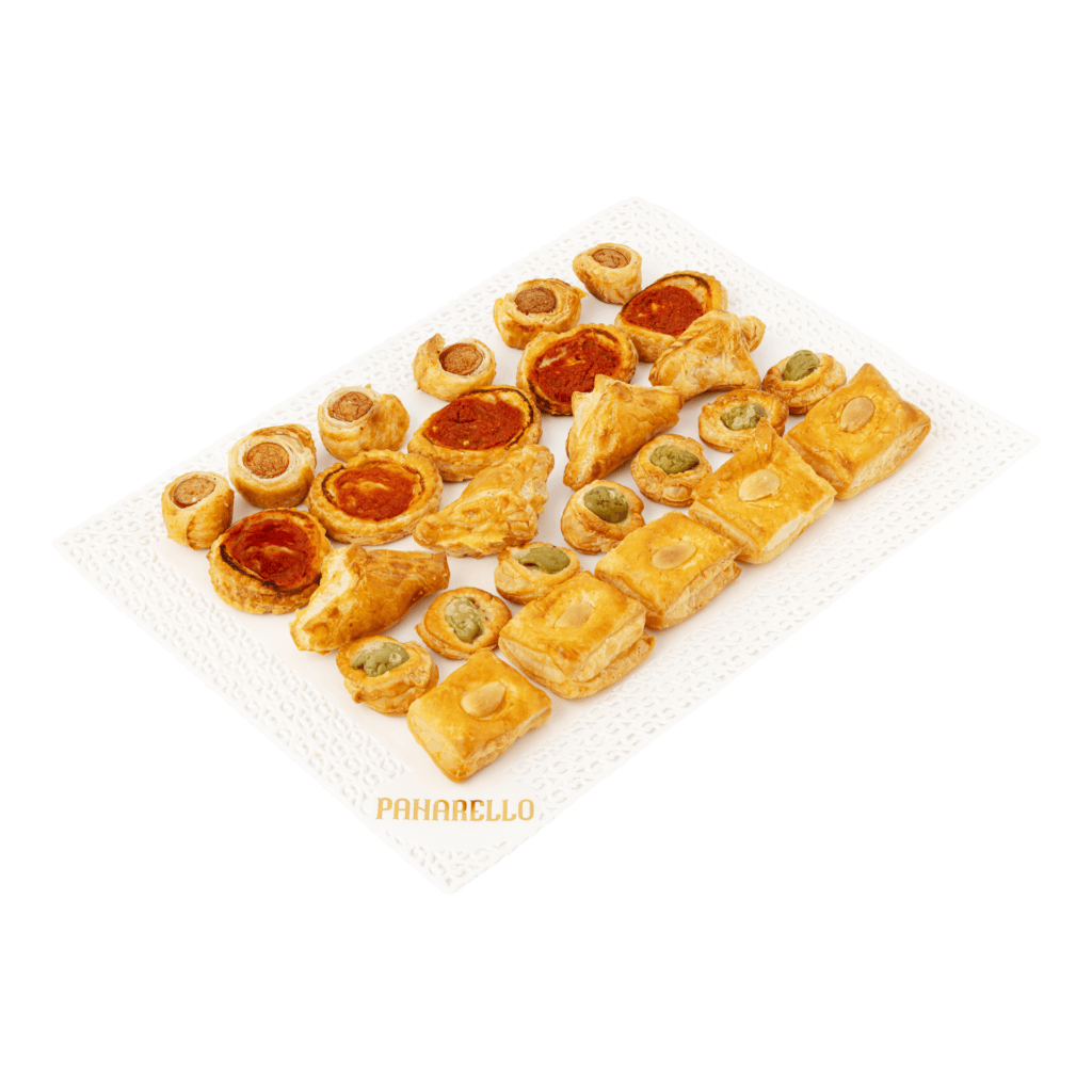 La gamma di pasticceria si completa con qualche proposta salata.