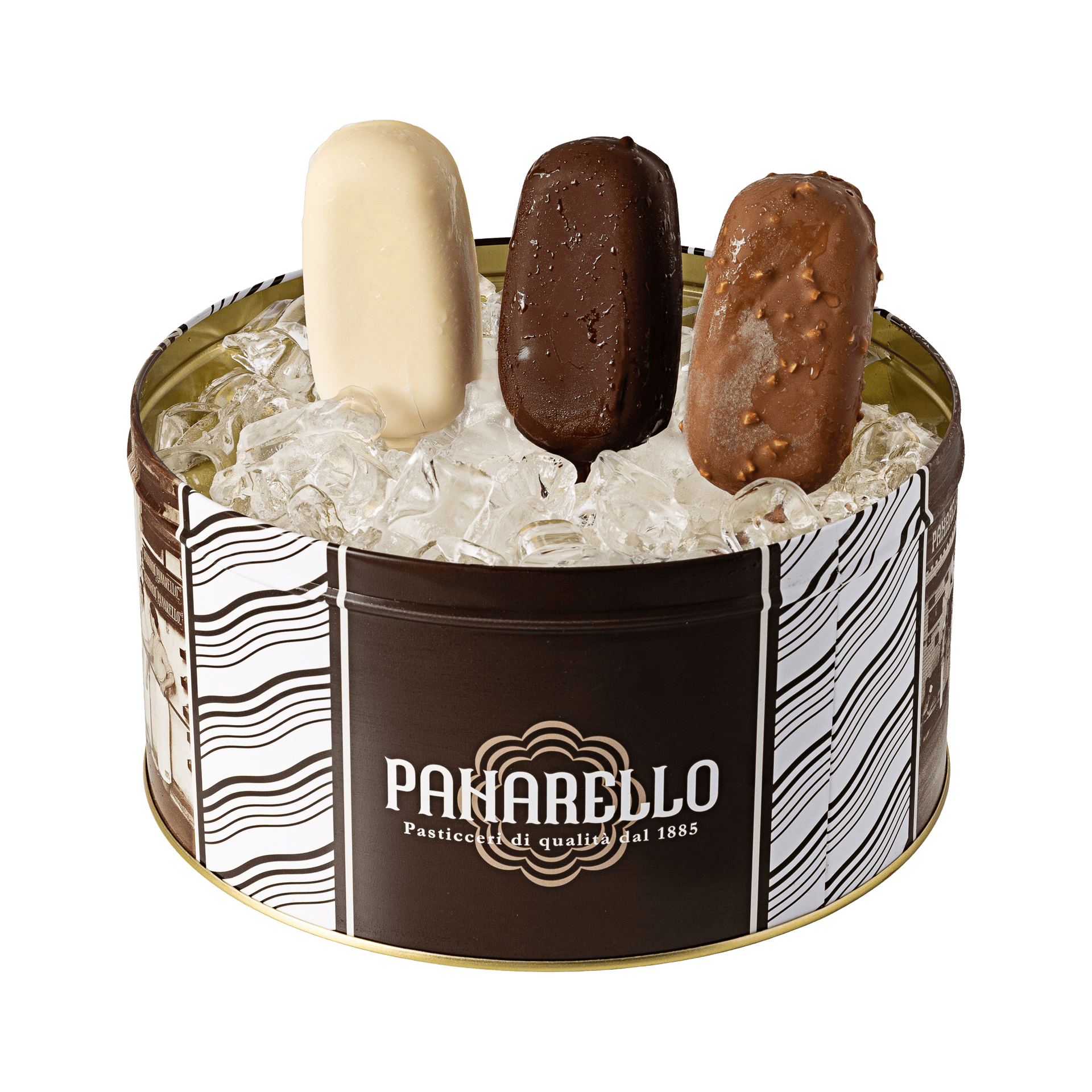 Nelle nostre pasticcerie è possibile concedersi un momento di freschezza, gustando un gelato selezionato, realizzato con materie prime altamente qualificate.