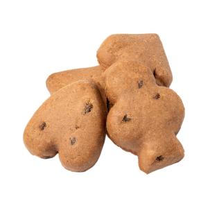 Biscottini Mescolanza al burro arricchiti con cacao e gocce di cioccolato fondente.