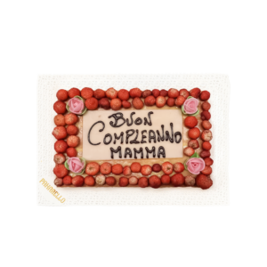 Torta personalizzata Rettangolare per compleanno mamma